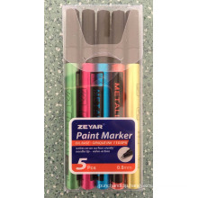 Metallic Paint Marker 4PCS in PVC Bag